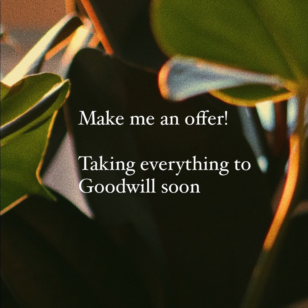 Make me an offer!
